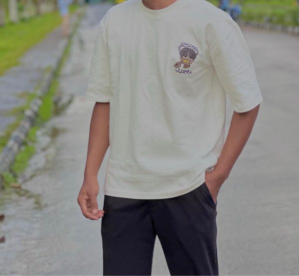 ড্রপ সোল্ডার টি -শার্ট - Image 2