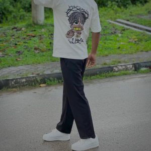 ড্রপ সোল্ডার টি -শার্ট